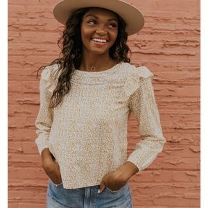 ROOLEE Floral detail blouse